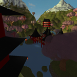 Sword fight ninja town